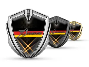 Hamann Metall Kuppel Emblem Tuning Design Glänzend Max